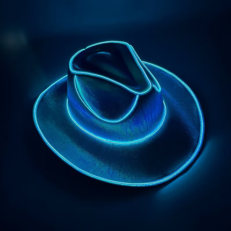  Lights LED Cowboy Cowgirl Hat 