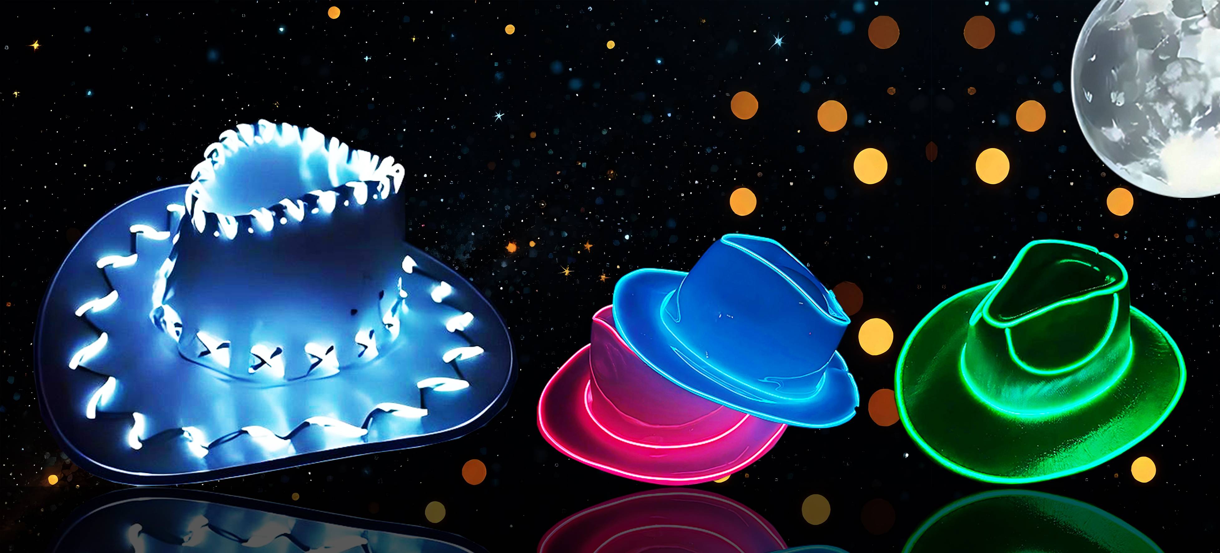 Led Cowboy Hat
