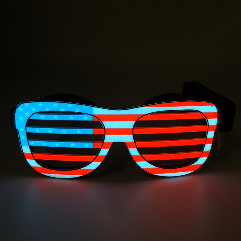 El Wire Neon Rave Glasses