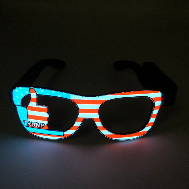  4th of July LED Light up Glasses