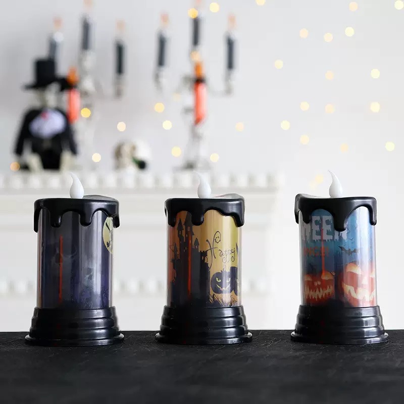Halloween creative simulation candles and electronic candles