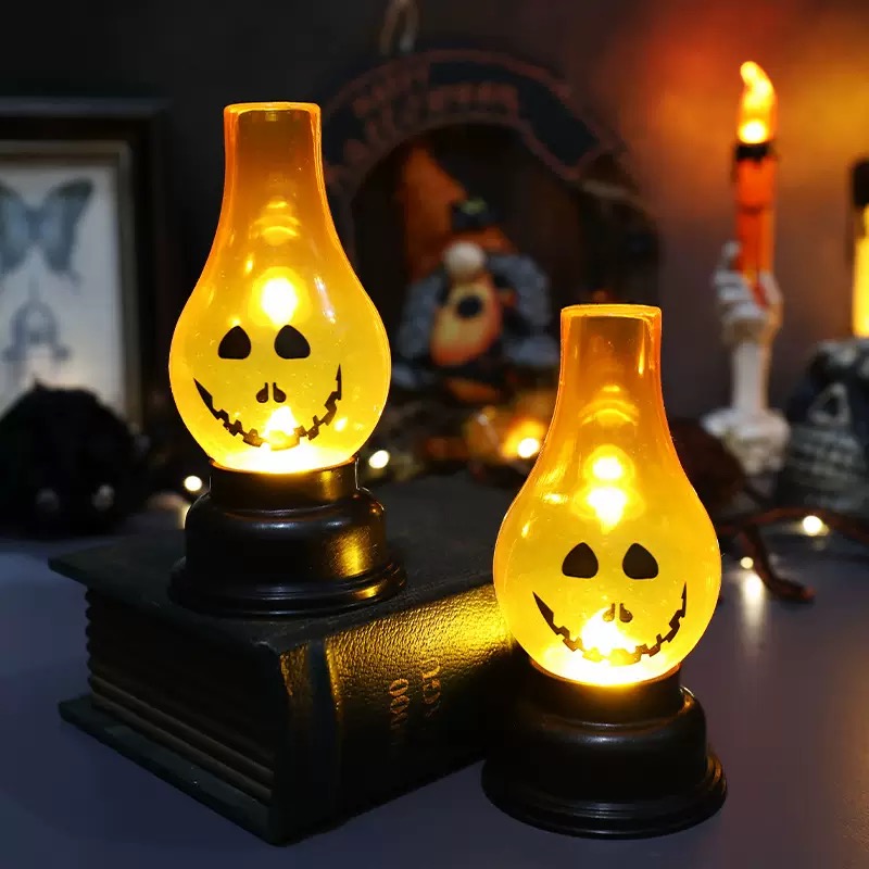 Halloween creative pumpkin candle lanterns