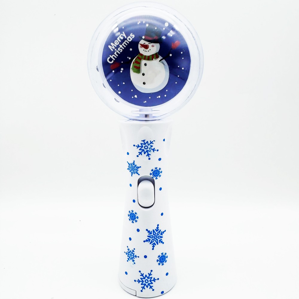 A new Christmas mini rotating stick snowman