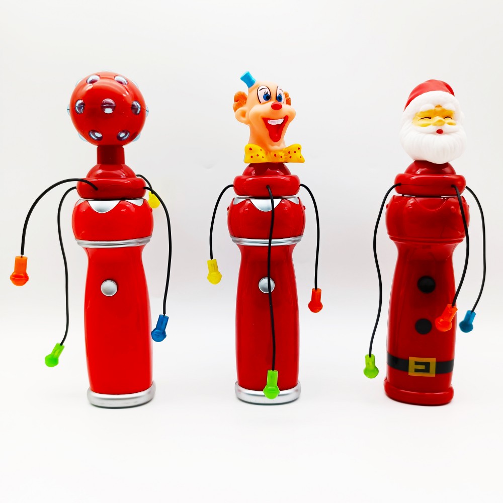 New Christmas glow sticks (Santa Claus, disco Ball)