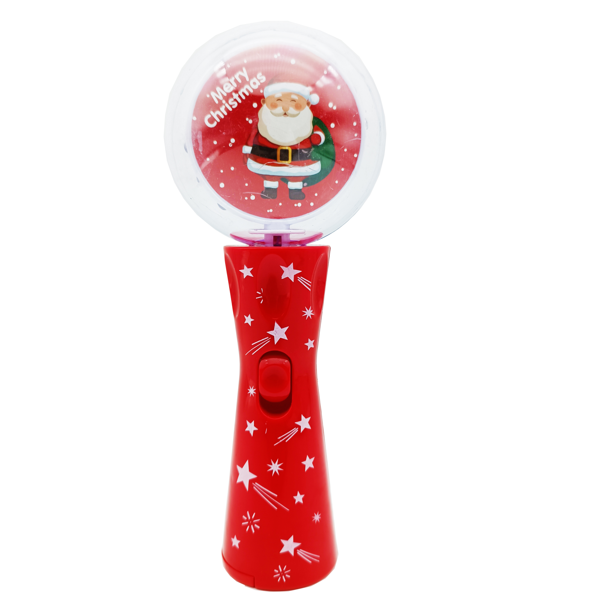 The new Christmas rotating stick Santa Claus